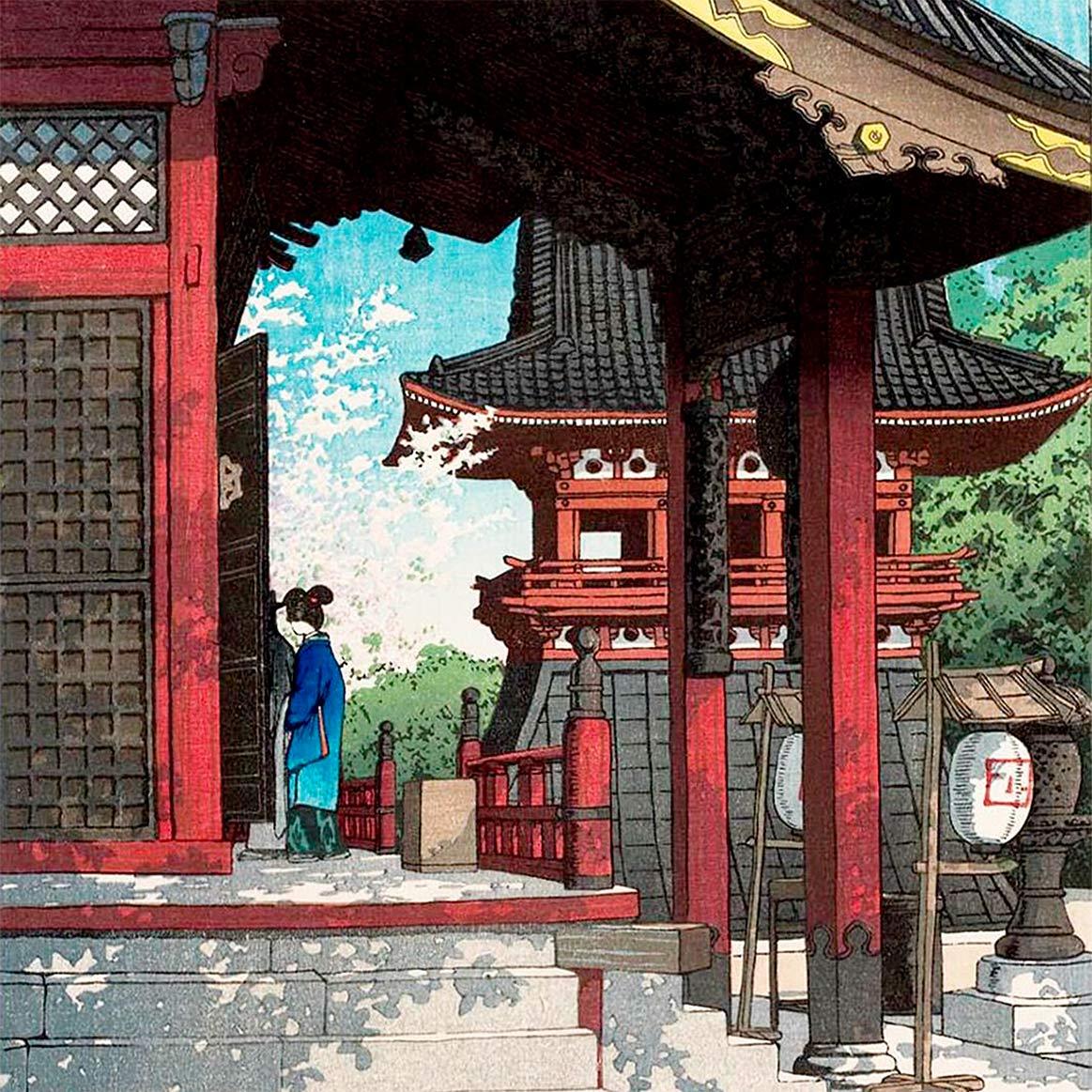 What are ukiyo e prints? - City Of Paradise