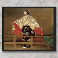 High-quality Framed Print Dojoji - Kōgyo Tsukioka Japanese Woodblock Print Ukiyo-e - City of Paradise