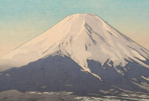 High-quality Print Ten views of Fuji - Yoshida Mura Japanese Woodblock Print Ukiyo-e - City of Paradise
