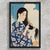 High-quality Framed Print After Washing Her Hair - Itō Shinsui Japanese Woodblock Print Ukiyo-e - City of Paradise