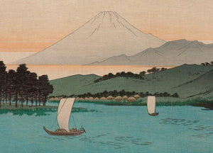 High-quality Print Fūkeiga - Andō, Hiroshige Japanese Woodblock Print Ukiyo-e - City of Paradise