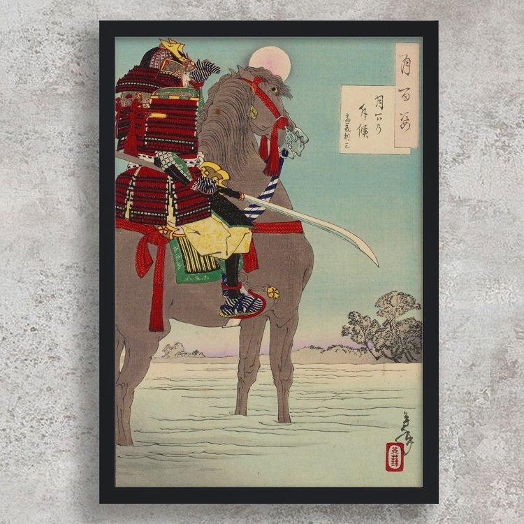 Japanese Samurai Art Woodblock Prints Reproductions 