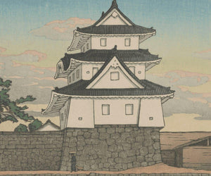 High-quality Print Takamatsu Castle, Sanuki - Kawase Hasui Japanese Woodblock Print Ukiyo-e - City of Paradise
