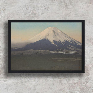 High-quality Framed Print Ten views of Fuji - Yoshida Mura Japanese Woodblock Print Ukiyo-e - City of Paradise
